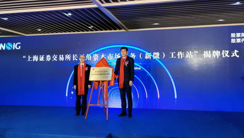 科技、資本與模式 上交所長三角資本市場服務新微工作站揭牌與新沂互聯網信息服務展望